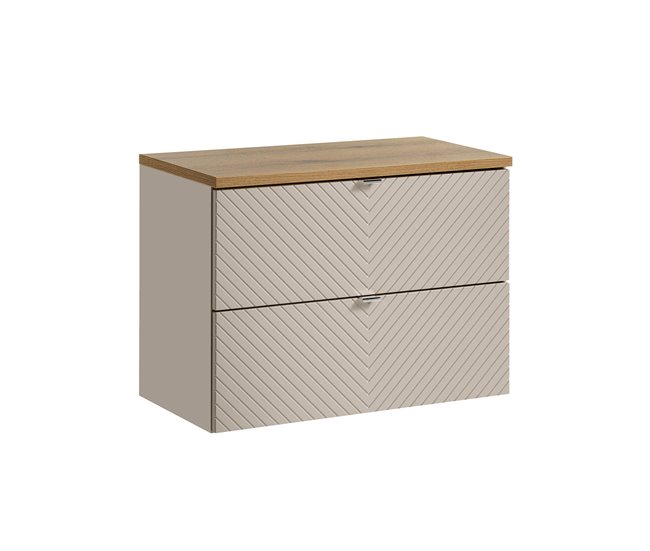 Mueble bajo lavabo encimera Manoa 80 Beige