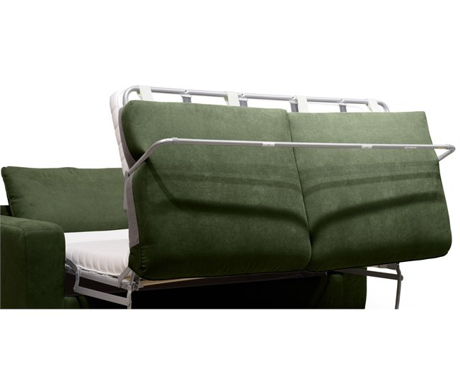 Sofá cama SWEET 2 plazas con apertura italiana Verde
