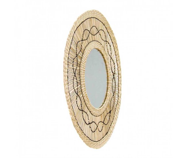 Espejo de Pared en Algas Marinas Thinia Home Natural