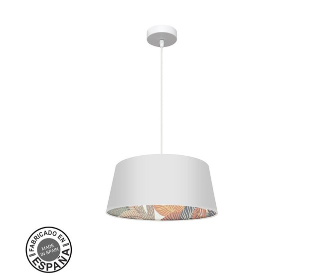 Lámpara De Techo Metal Serie Tunez Blanco