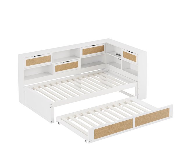 Camas nido 116x225 Blanco