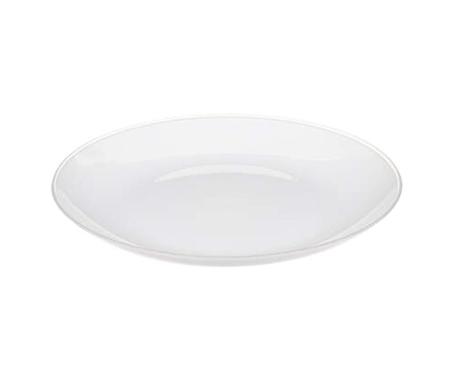 Plato plano Blanco