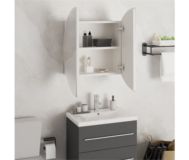 Armario De Baño 70 Blanco