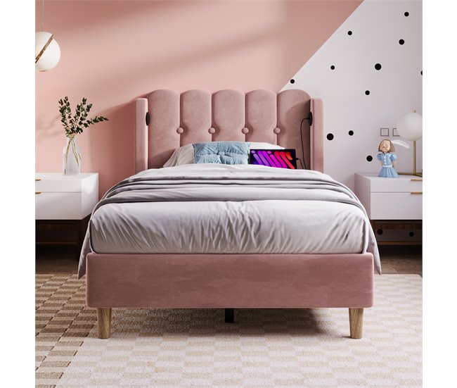 Camas individuales Rosa