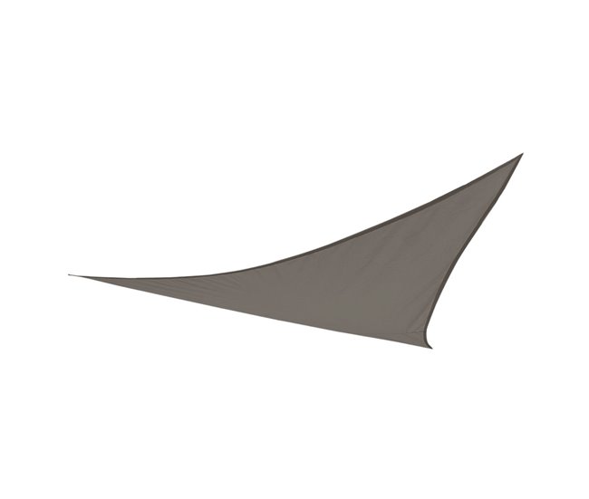 Toldo vela de sombreo triangular Aktive Garden gris antracita Gris