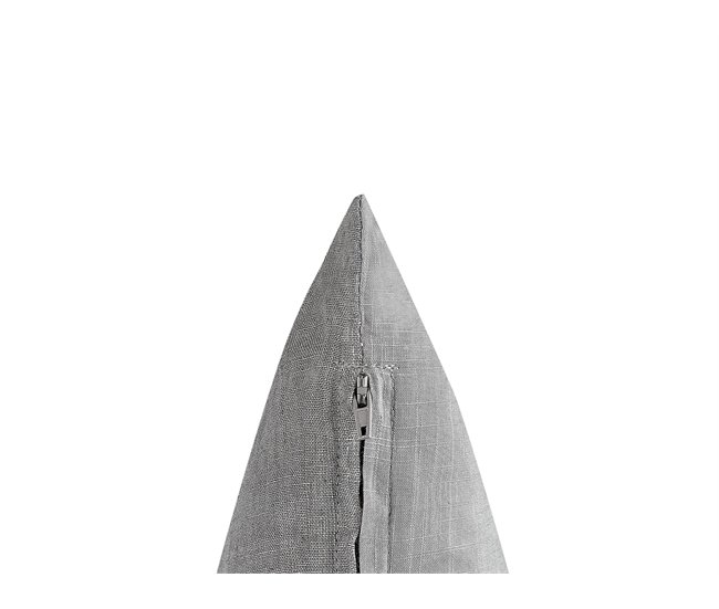 Beliani Cojín decorativo MILAS Gris