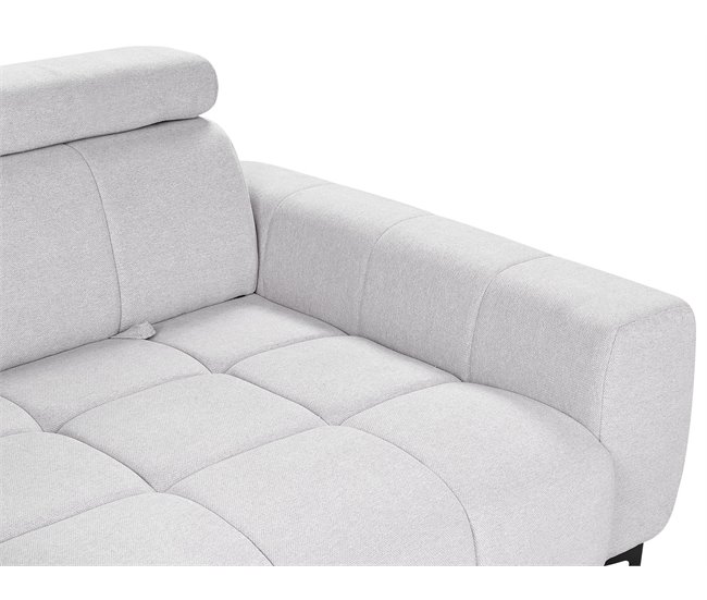 Beliani Sofá de 2 plazas Poliéster VEGAMO Beige