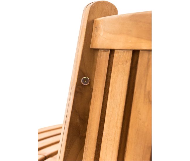 Banco de jardín - Leming - Madera 200x100 Marron
