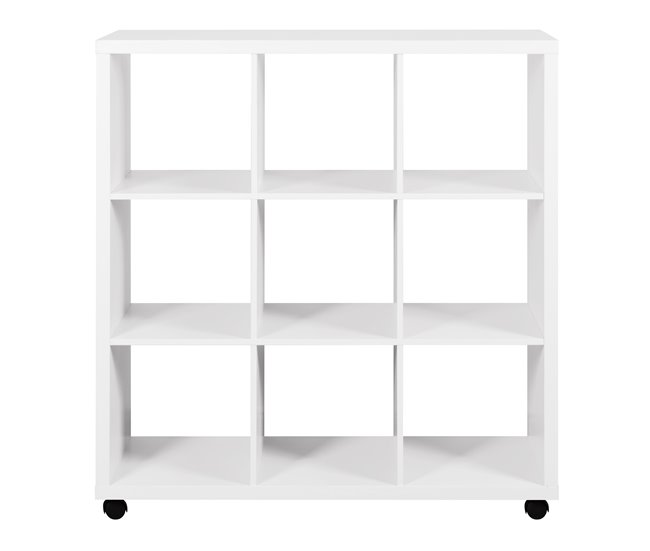 Estantería AGATHA 9 huecos Blanco