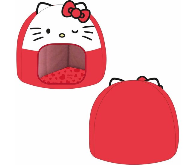 Cama para Perro Rojo