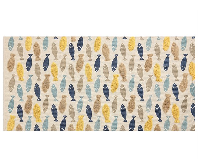 Beliani Alfombra para niños IPUH Multicolor