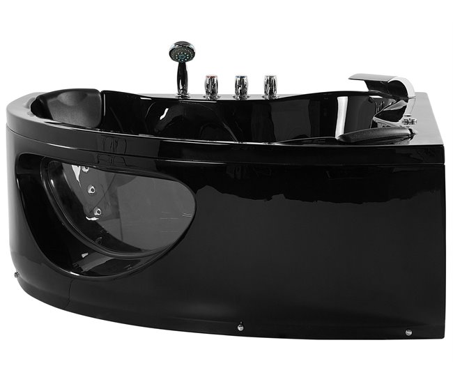 Beliani Bañera de interior TOCOA 146x205 Negro