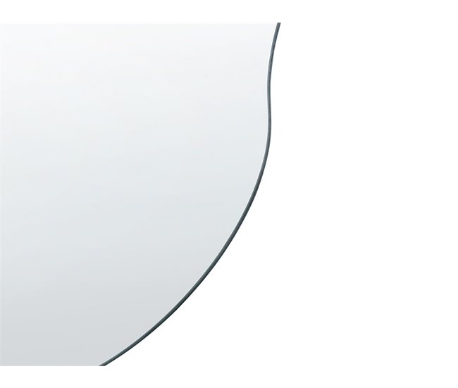 Beliani Espejo AUXERRE Gris