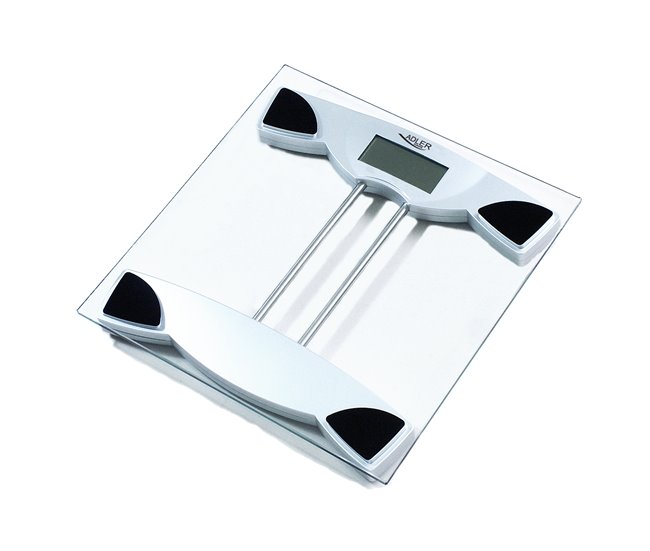 Báscula de baño Adler AD 8124 Transparente