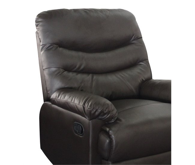 Sillón relax motorizado con masaje ROMA negro Negro