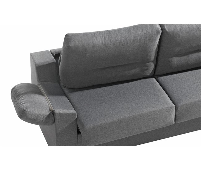 Sofá cama NELLY 3 plazas Gris Claro