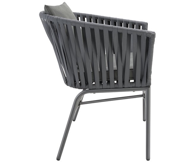 Juego de sillas Gris Oscuro