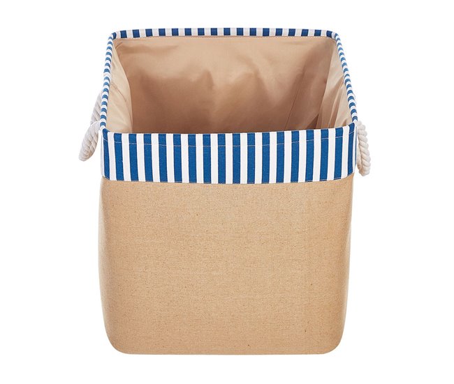 Beliani Estante de baño pequeño TUGUL Beige