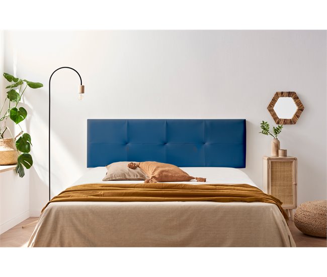 Cabecero Tapizado ALTEA Polipiel 210 Azul