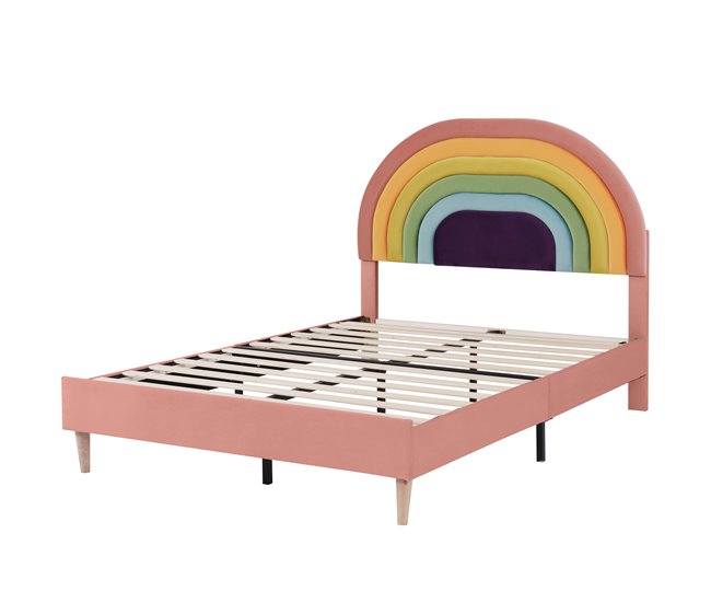 Camas de matrimonio 140x206 Rosa