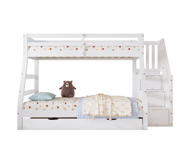 Cama litera Blanco