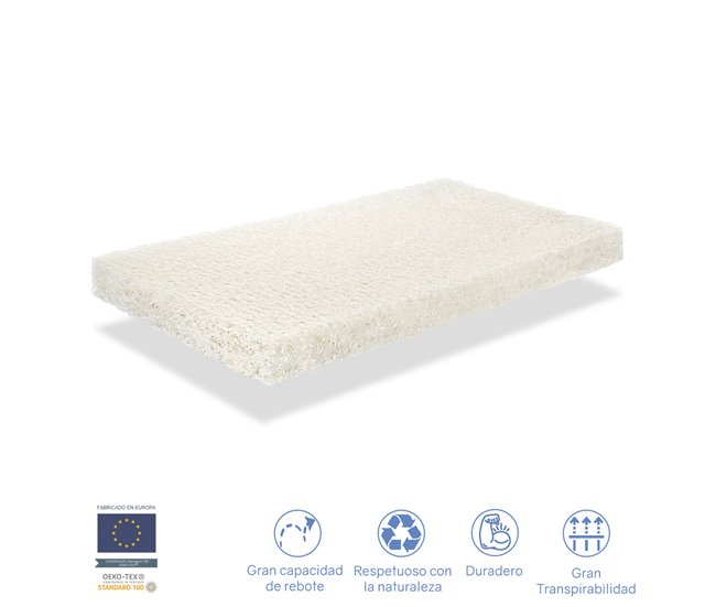 Colchon cuna bebe ORGANIC OCEAN BREATHAIR 