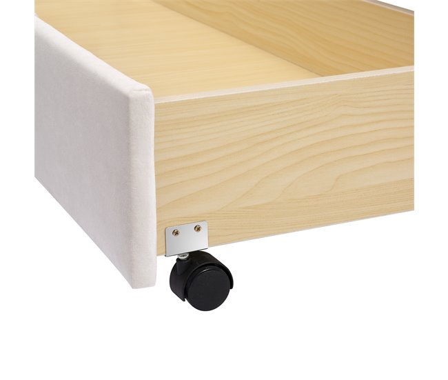 Camas de matrimonio 145x208 Beige