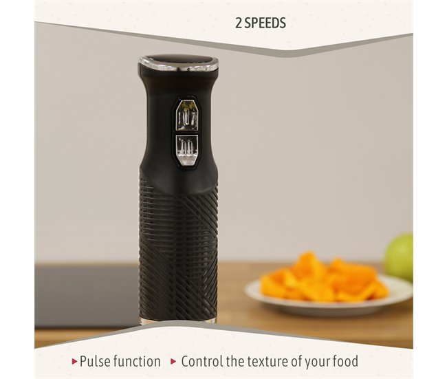 Batidora de mano Briebe SKT1187BLK Negro