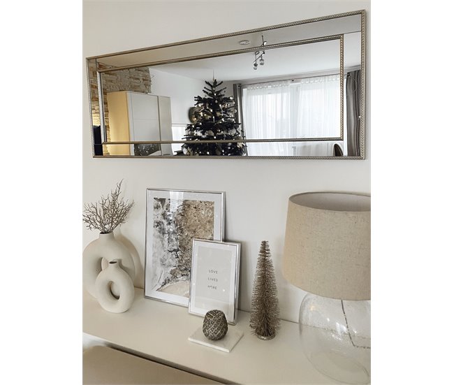 Beliani Espejo FENIOUX 50x2 Gris