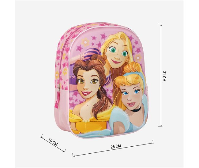 MOCHILA INFANTIL 3D PRINCESS Multicolor