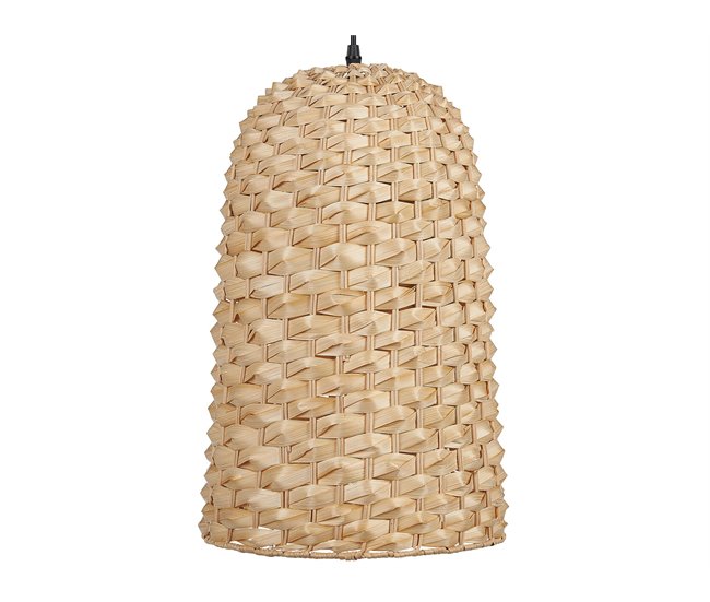 Beliani Lámpara colgante KERIO Marron