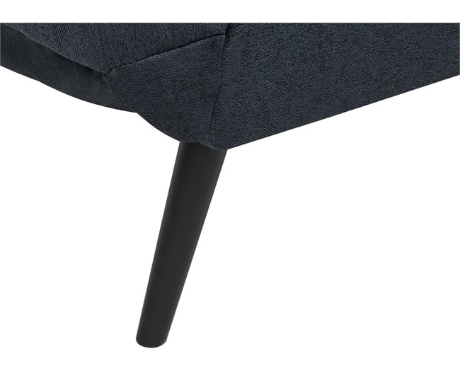 Beliani Sofá de 2 plazas Poliéster BREKKE Azul