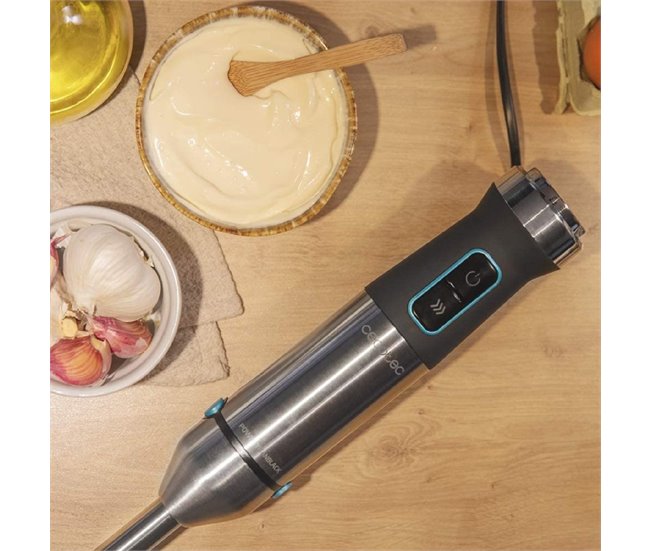 Cecotec Batidora de mano Batidoras De Mano Power Titanblack 1500 Inox