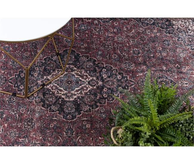 Alfombra lavable ANDRE 2288 Oriental vintage 80x150 Granate