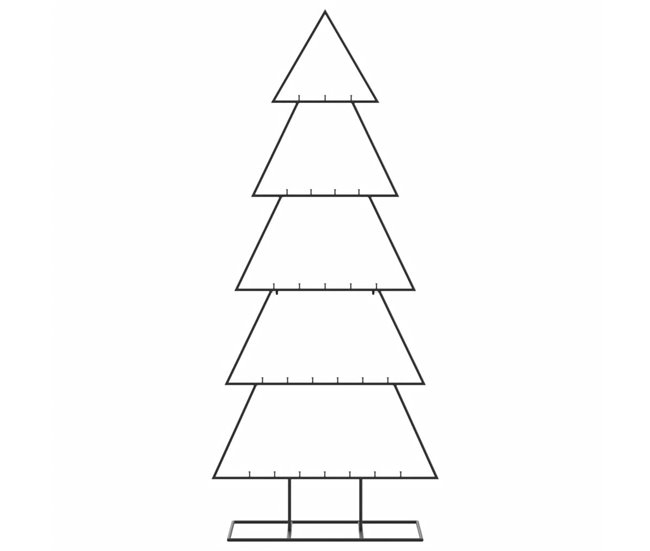 Árbol Navidad - Árbol navideño Negro