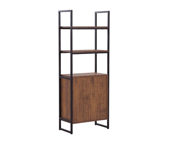 Beliani Estante para libros TIFTON Marron