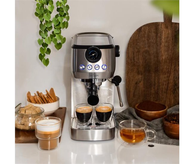 Cecotec Cafetera express Power Espresso 20 Steel Pro Inox