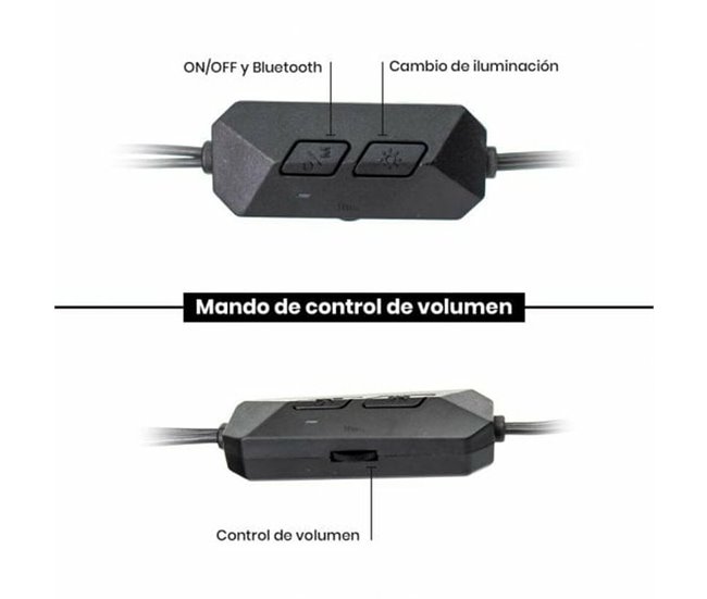 Altavoz Bluetooth Portátil  BIG BASS 97 BT Gris