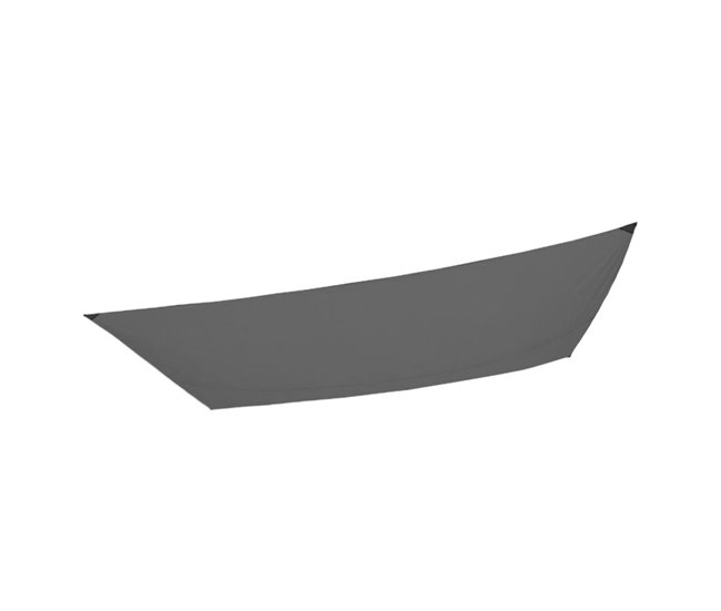 Toldo sombreo rectangular Aktive Garden gris antracita Gris
