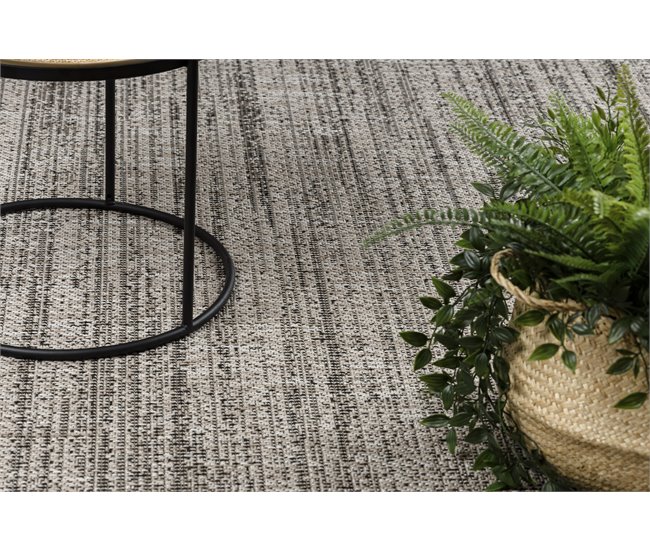 Alfombra de cuerda sisal FLOORLUX 20389 MELANŻ 140x200 Gris