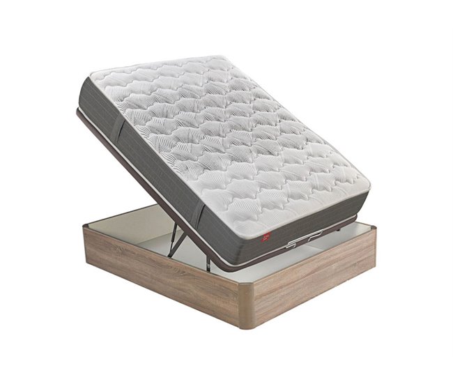 Colchón DREAMLIGHT 8K PIKOLIN de muelles de hilo continuo Normablock + canapé gratis Pikolin color glaciar 