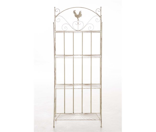 Estantería de pie - Mia - Metal 61 Beige