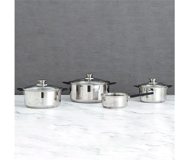 Batería de Cocina Sensory Gris