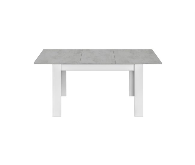 Mesa extensible de comedor LINE Cemento