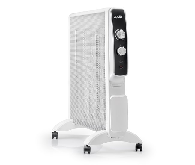 AV7577WHITE - Radiador calefactor de mica 2000w Aluminio