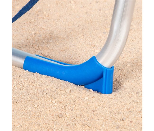Aktive Silla de playa plegable Azul