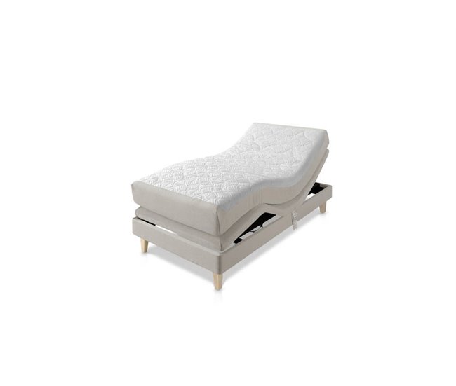 Cama articulada 90x200cm GREENWAY color marengo Marengo