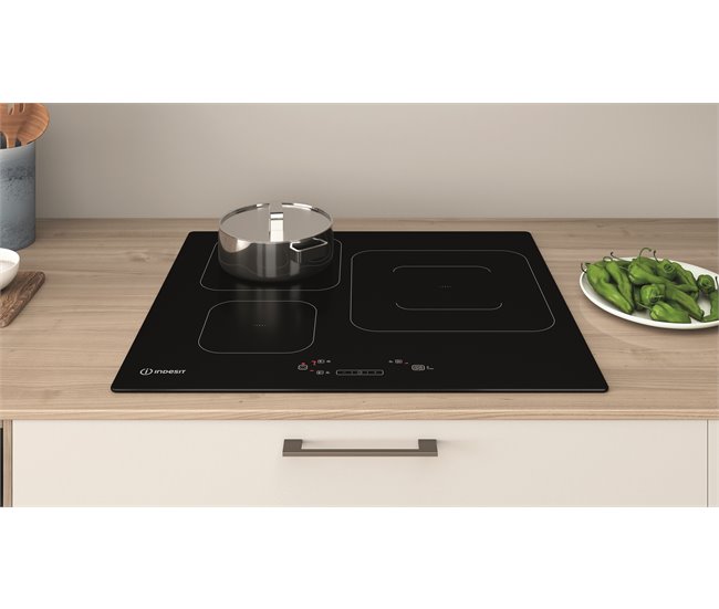 Placa inducción INDESIT IS 33Q60 NE Negro