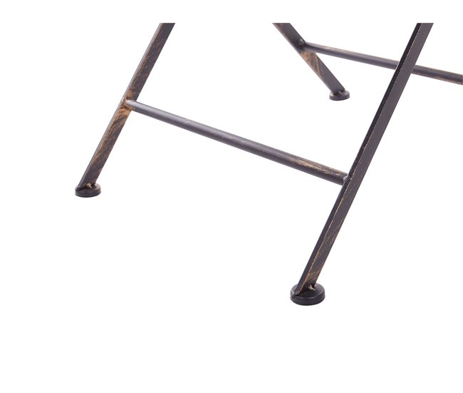 Beliani Conjunto bistro BORMIO Negro