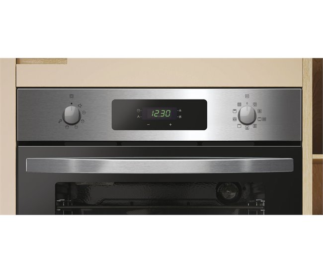 Conjunto de placa ind. y horno pirolítico CANDY PCI26PCxCI633C Negro